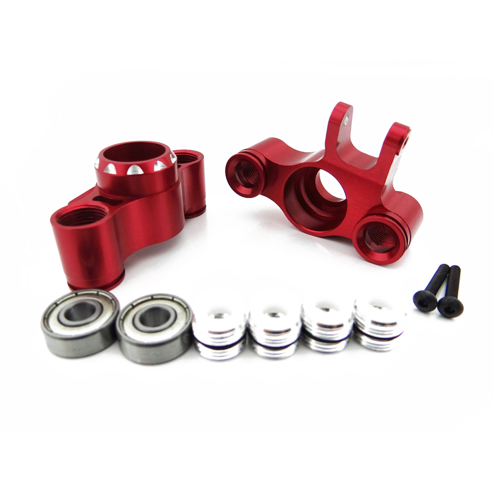 Red by Atomik RC Replaces TRX 5334R Traxxas 1/10 T-Maxx Alloy F/R Axle Carrier